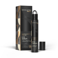 MANSCAPED Skin Ultra Eye Serum bottle depuffs and refreshes under-eye skin.