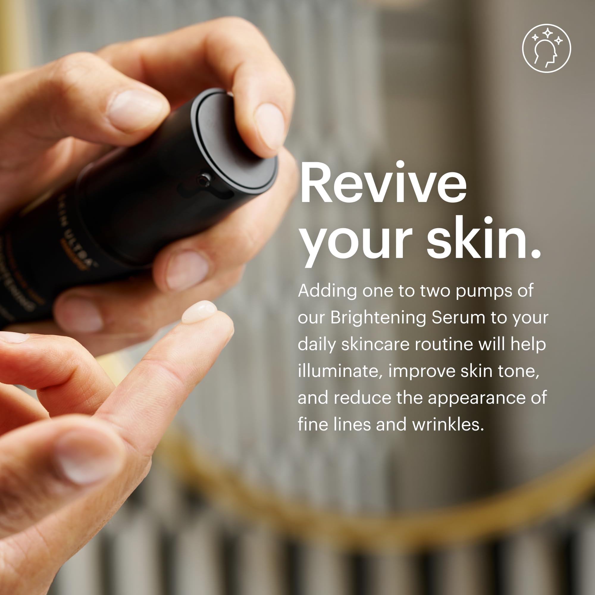 MANSCAPED Skin Ultra 3-step routine designed for morning and night use.