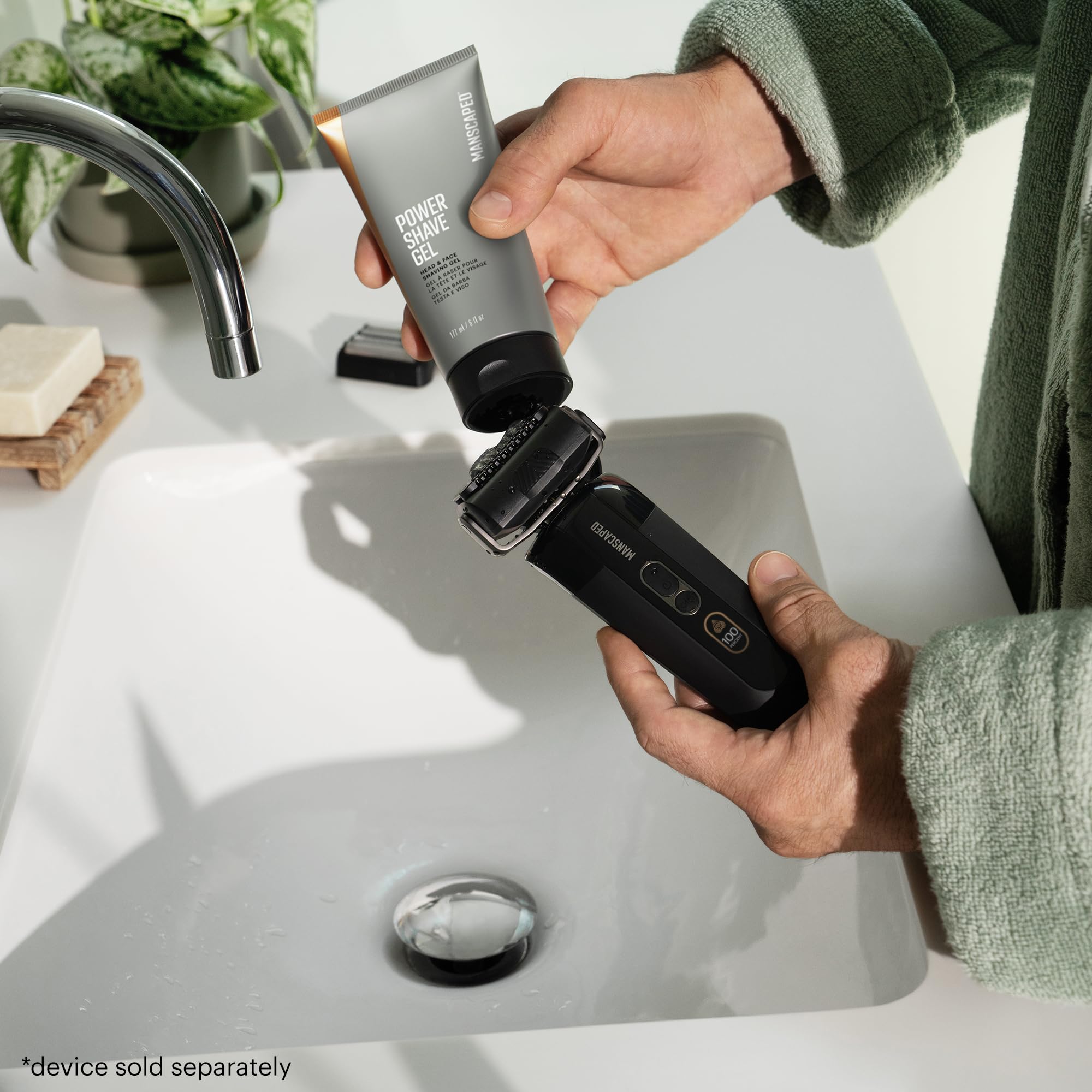 MANSCAPED The Chairman Pro Power Shave Gel image for pre-shave prep