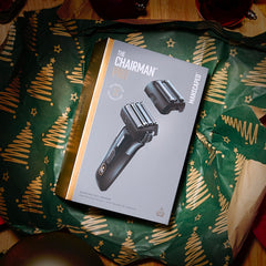 MANSCAPED The Chairman PRO stubble trimmer attachment shapes a clean five o'clock shadow.
