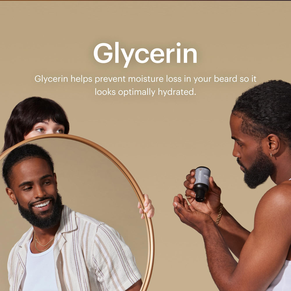 MANSCAPED UltraPremium gel lathers to remove dirt and irritants.