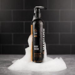 MANSCAPED UltraPremium Body Wash sea salt crystals for balanced oil