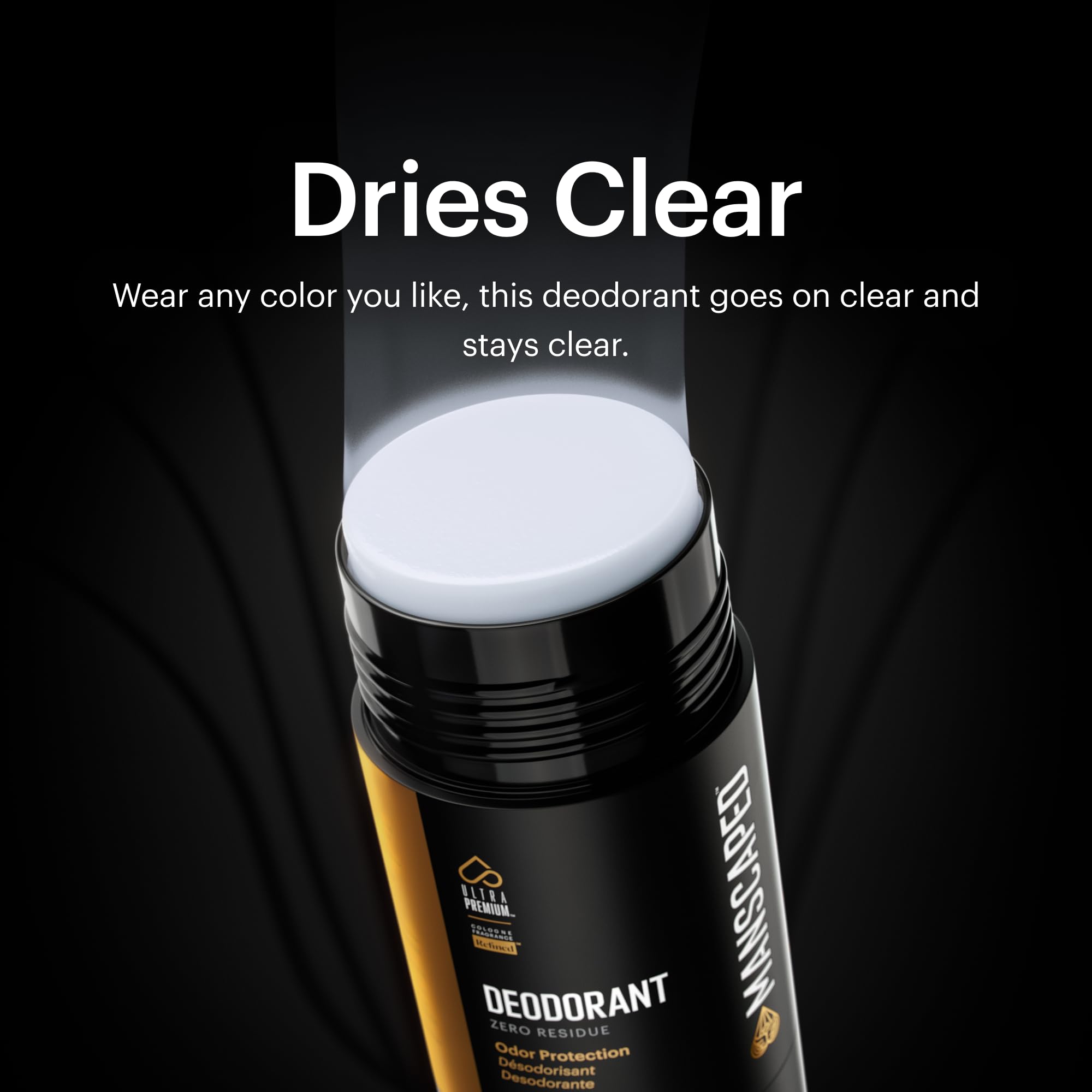 MANSCAPED UltraPremium bottle with refined cologne scent for daily confidence and freshness