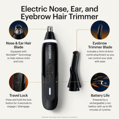 MANSCAPED Weed Whacker 3.0 Pro ear trimming for safe hair removal.