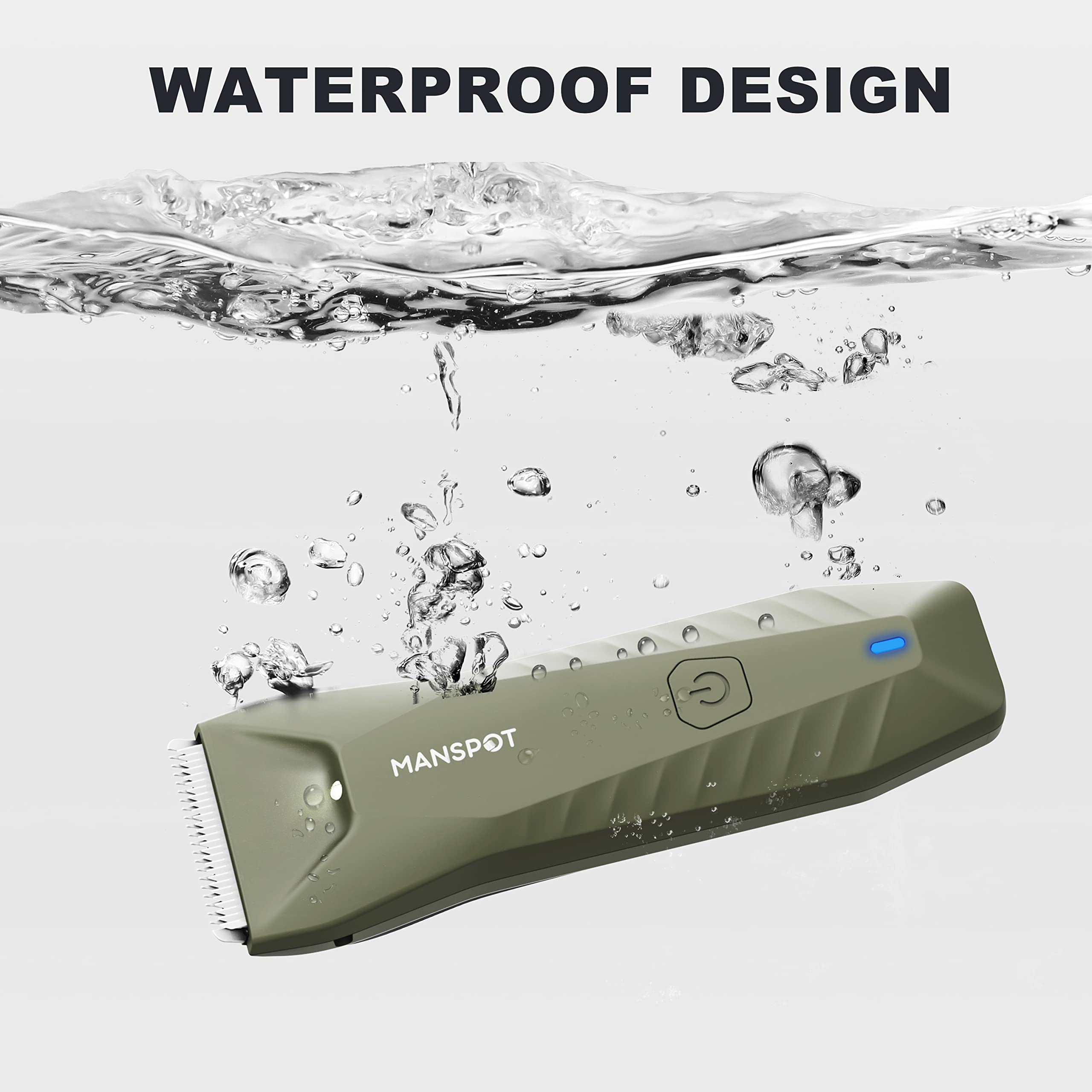 MANSPOT four guard lengths provide versatile trimming options