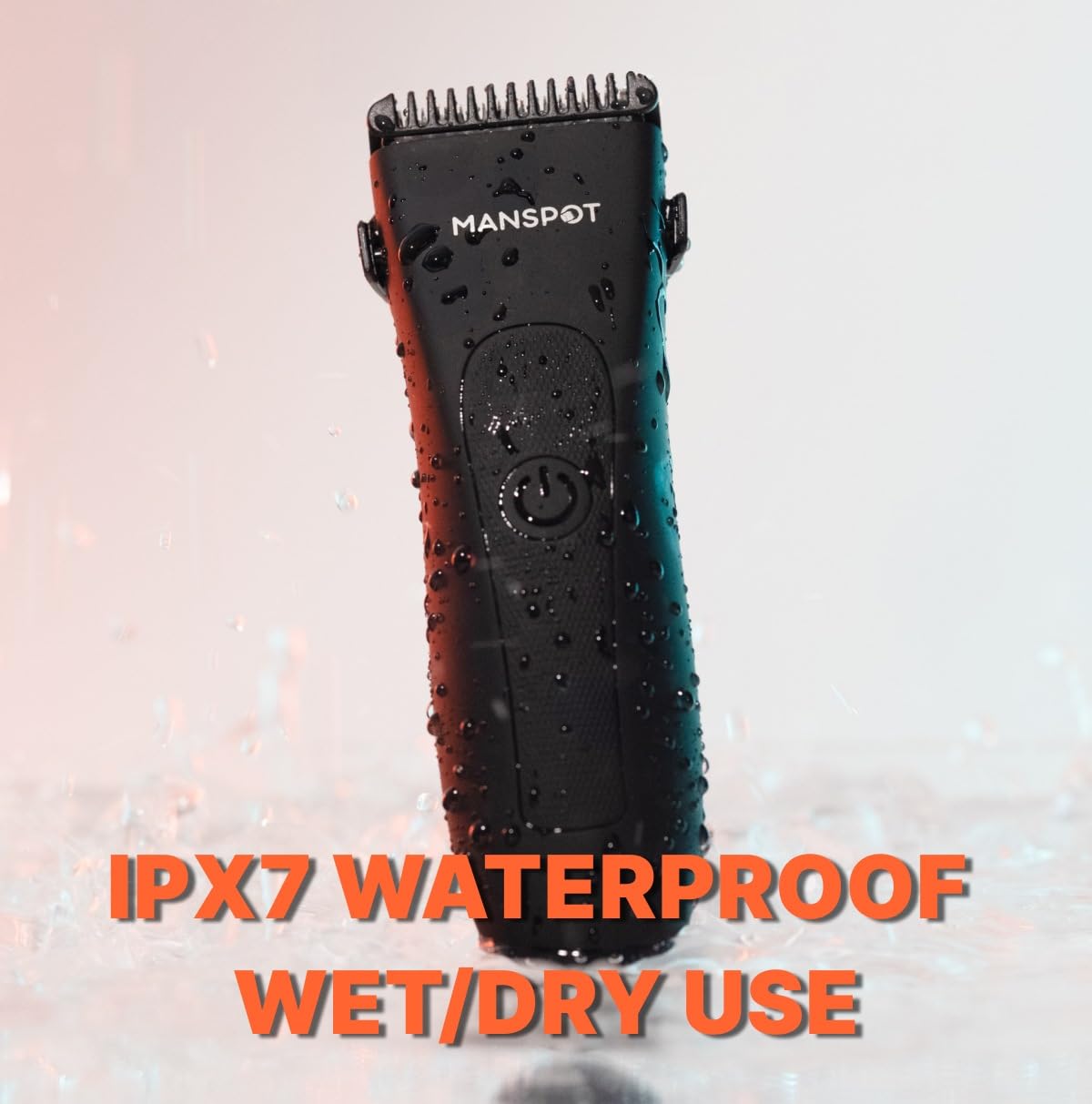 MANSPOT Groin Trimmer battery life for extended grooming sessions.