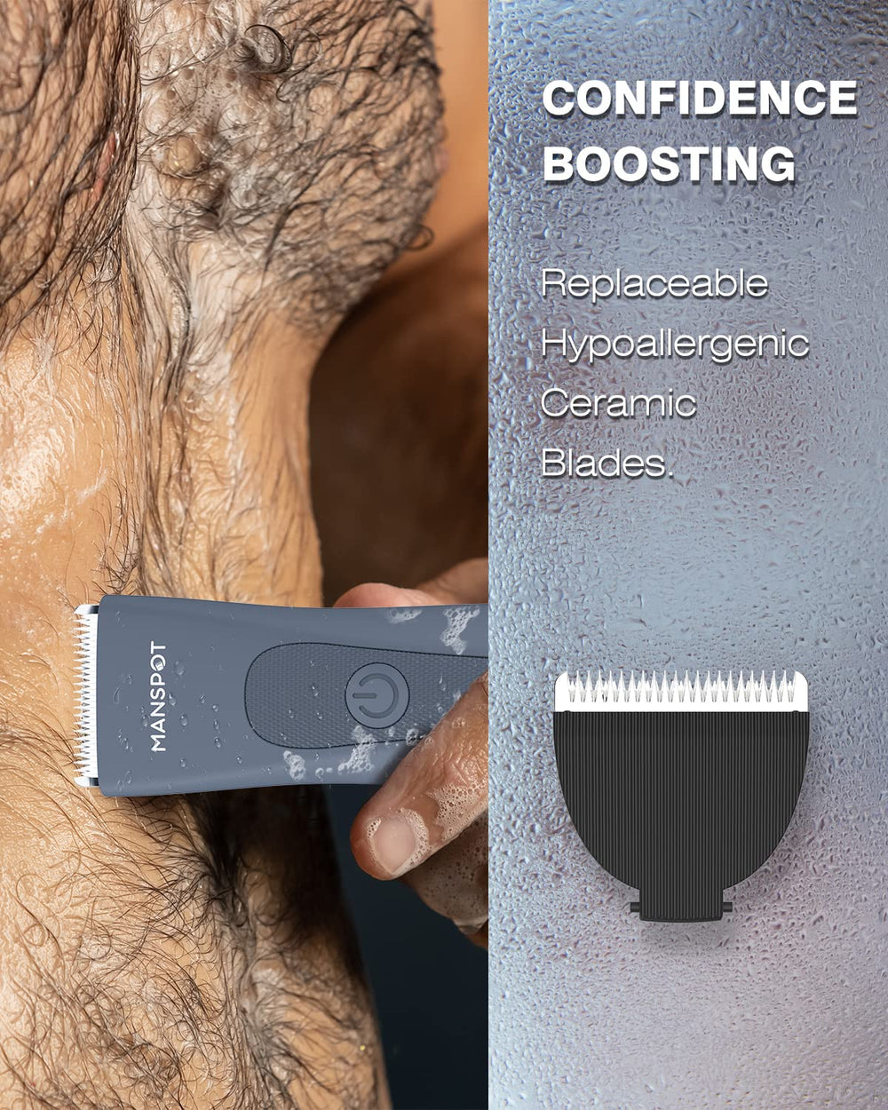 MANSPOT trimmer guards 1.5mm-12mm for versatile length options