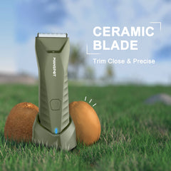 MANSPOT waterproof trimmer for wet or dry use in the shower