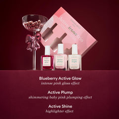Manucurist Active Plump bottle emphasizes collagen-infused plumping effect.