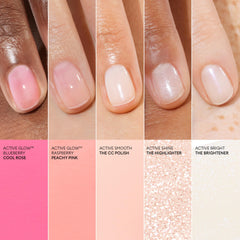Manucurist Active Shine demonstrates a high-shine finish with nourishing formula.