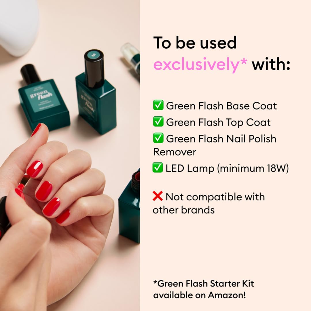 Manucurist Green Flash Top Coat packaging and 0.5 fl oz bottle