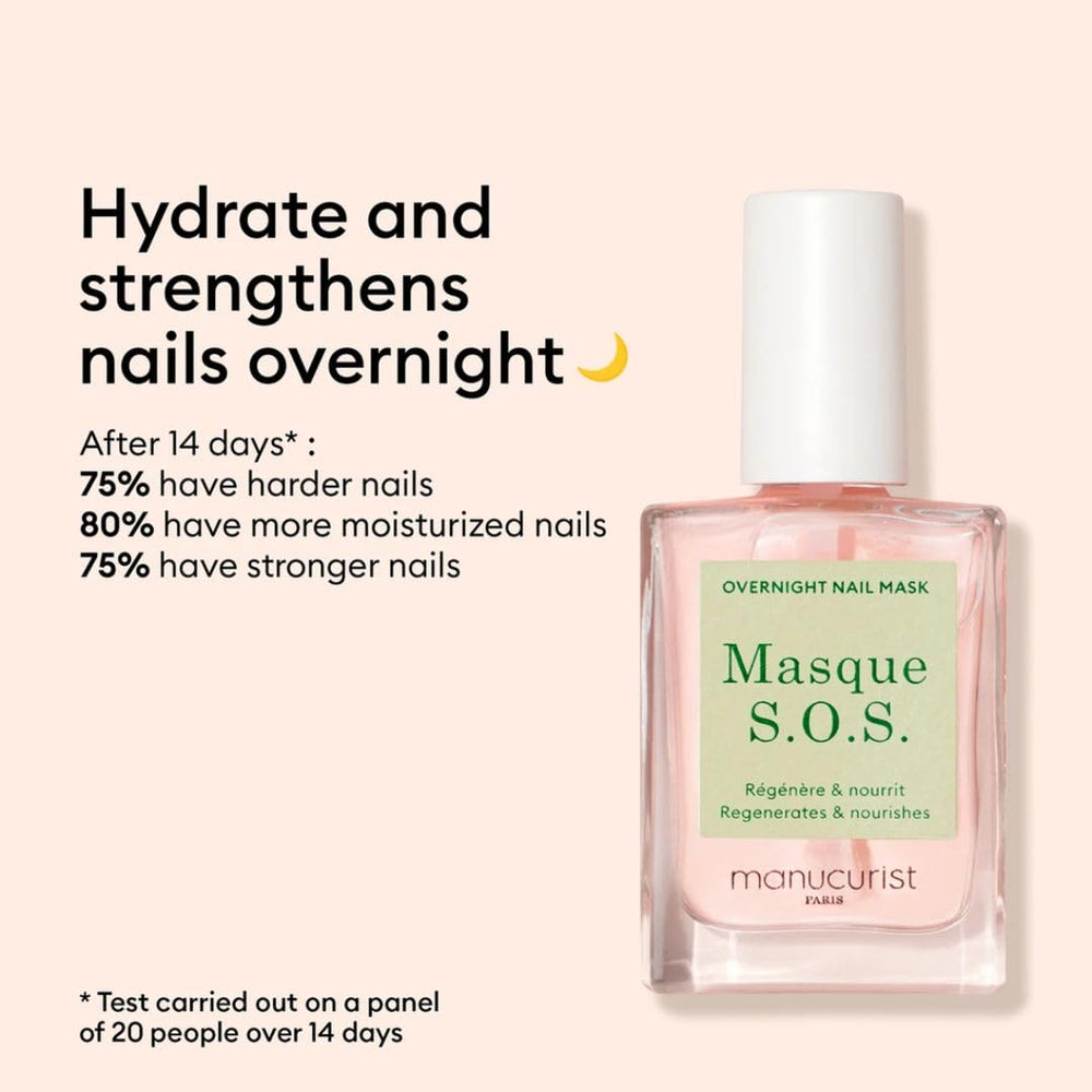 Manucurist Rescue Nail Care Kit application steps guide for a 2-week routine
