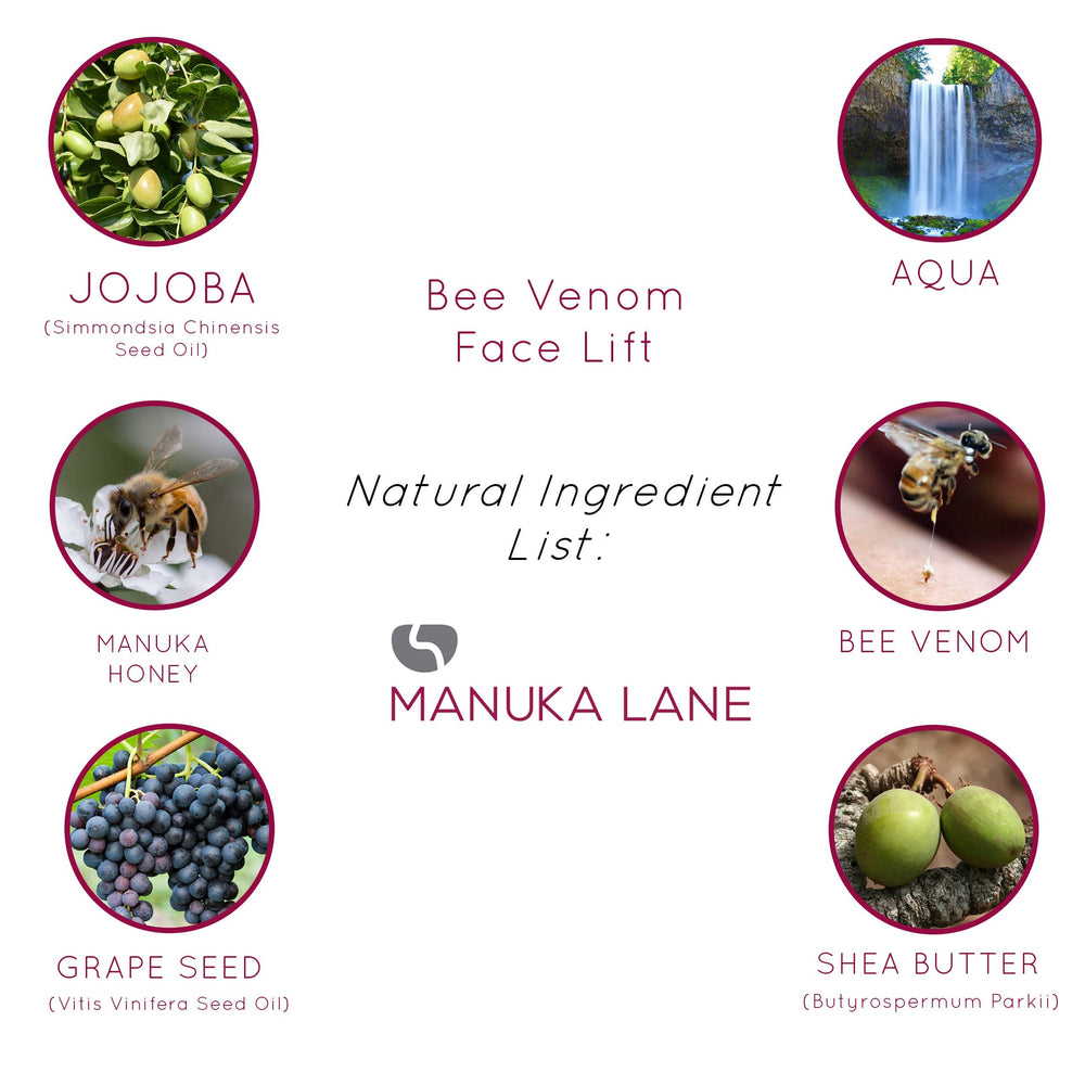 Manuka Lane bottle pump dispenses creamy serum easily for twice-daily use
