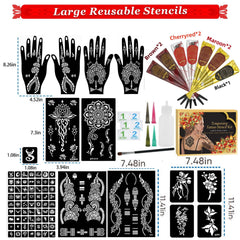ManYan HaiYan ink colors four-color set adds vivid options for bold temporary tattoos.
