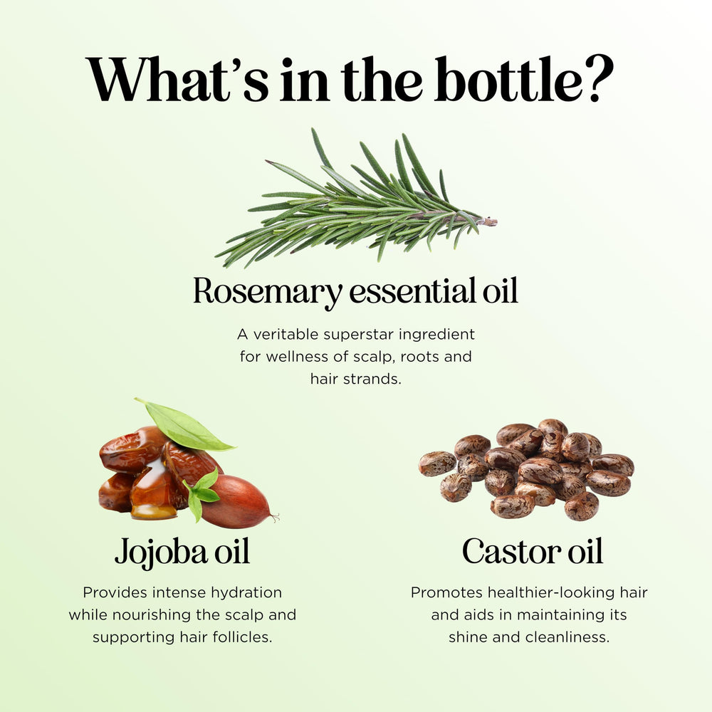 Maple Holistics amla black castor pumpkin oil bottle emphasizes nutrient-rich formula.