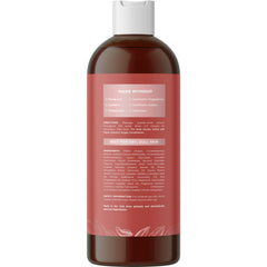Maple Holistics Argan Oil Shampoo lather close up highlights nourishing oils for dry hair.