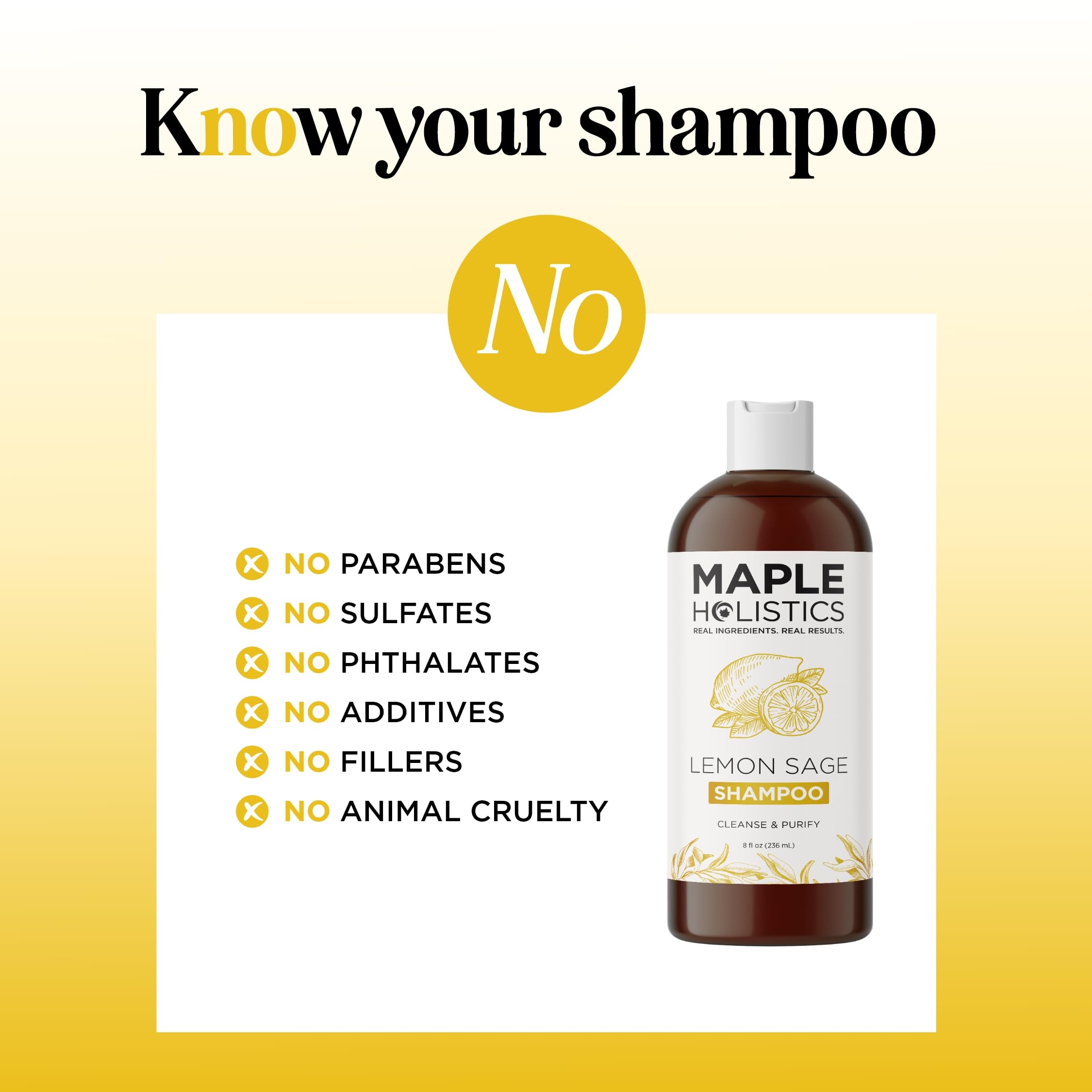 Maple Holistics clean-label scene conveys trusted all-natural ingredients