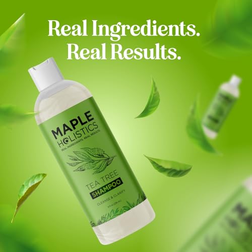 Maple Holistics daily-use hair care shot highlights versatile cleansing routine