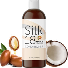 Maple Holistics hair conditioner bottle with sulfate-free formula for damaged hair care