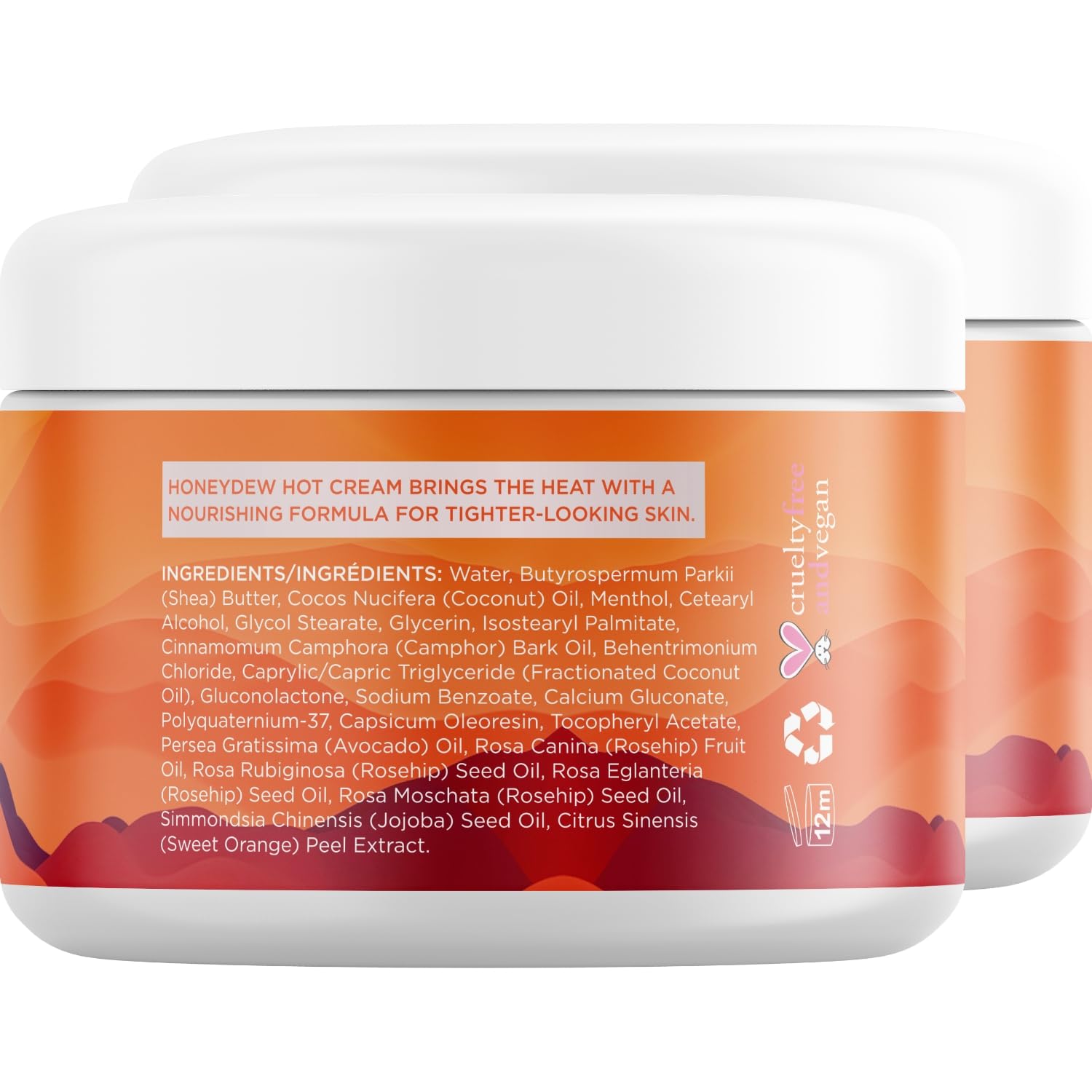 Maple Holistics Hot Cream used on belly during workout for support