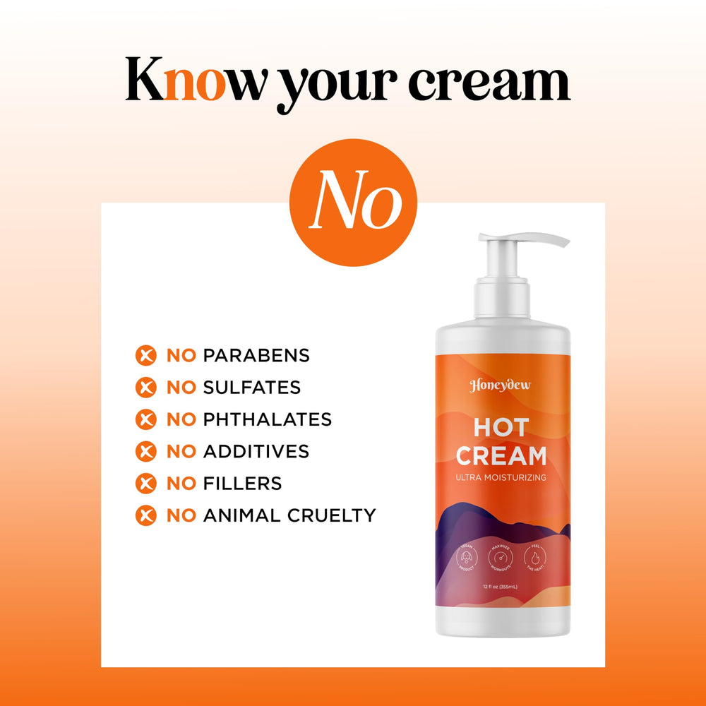 Maple Holistics Hot Cream Sweat Enhancer ingredients photo showcases shea and essential oils