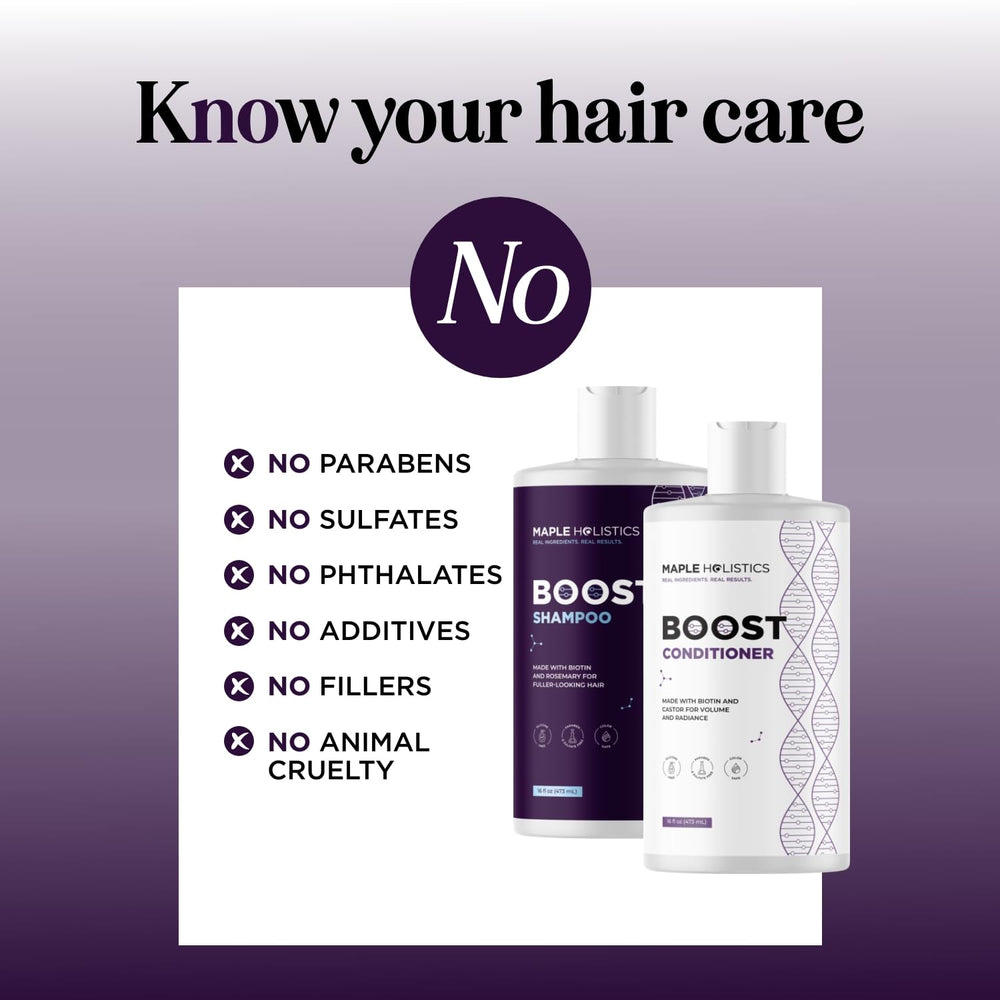 Maple Holistics Ingredients Black Castor Oil focus offers scalp-friendly moisture.