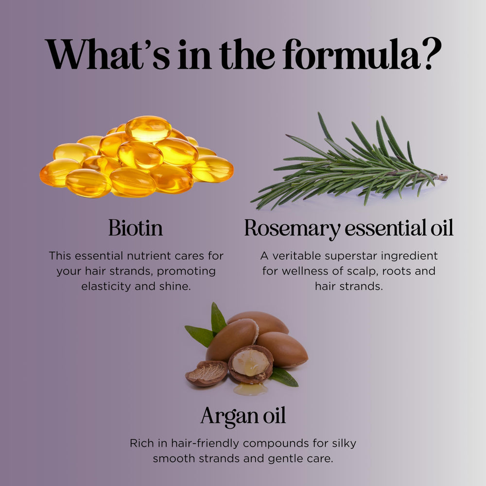 Maple Holistics Ingredients Rice Water highlight supports nourishing hair care routine.