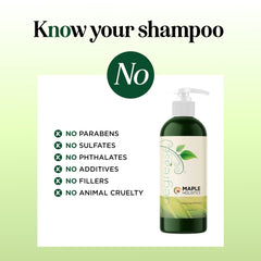 Maple Holistics jojoba oil for hair care showing nourishing hydration option.