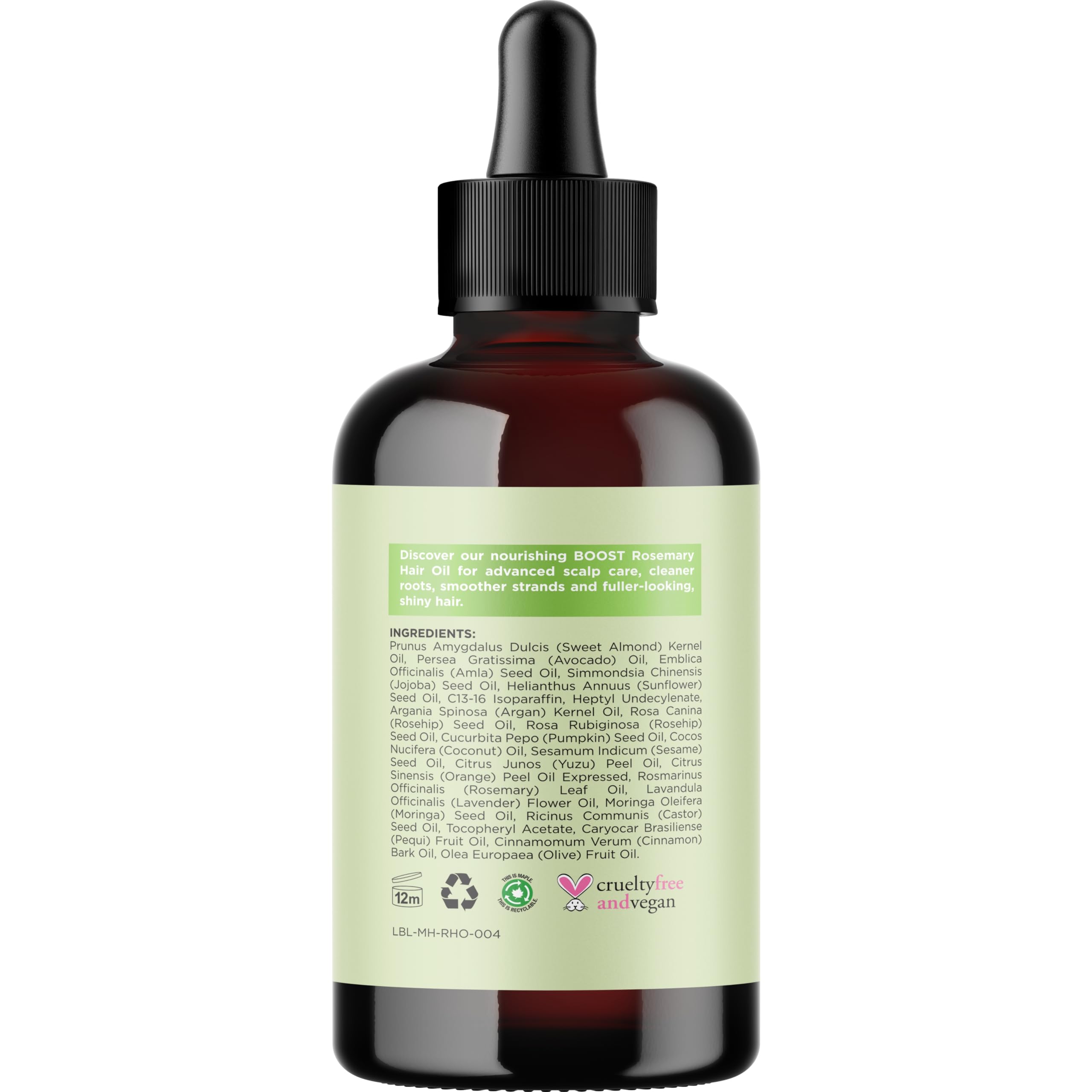 Maple Holistics prewash hair oil application demonstrates use before washing.
