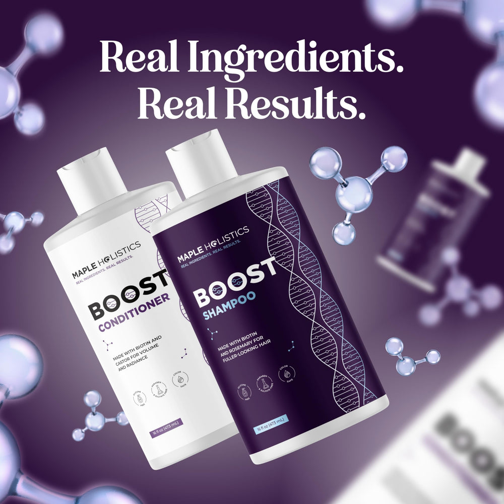 Maple Holistics Rosemary Essential Oil image evokes stimulating aroma for a refreshing wash.