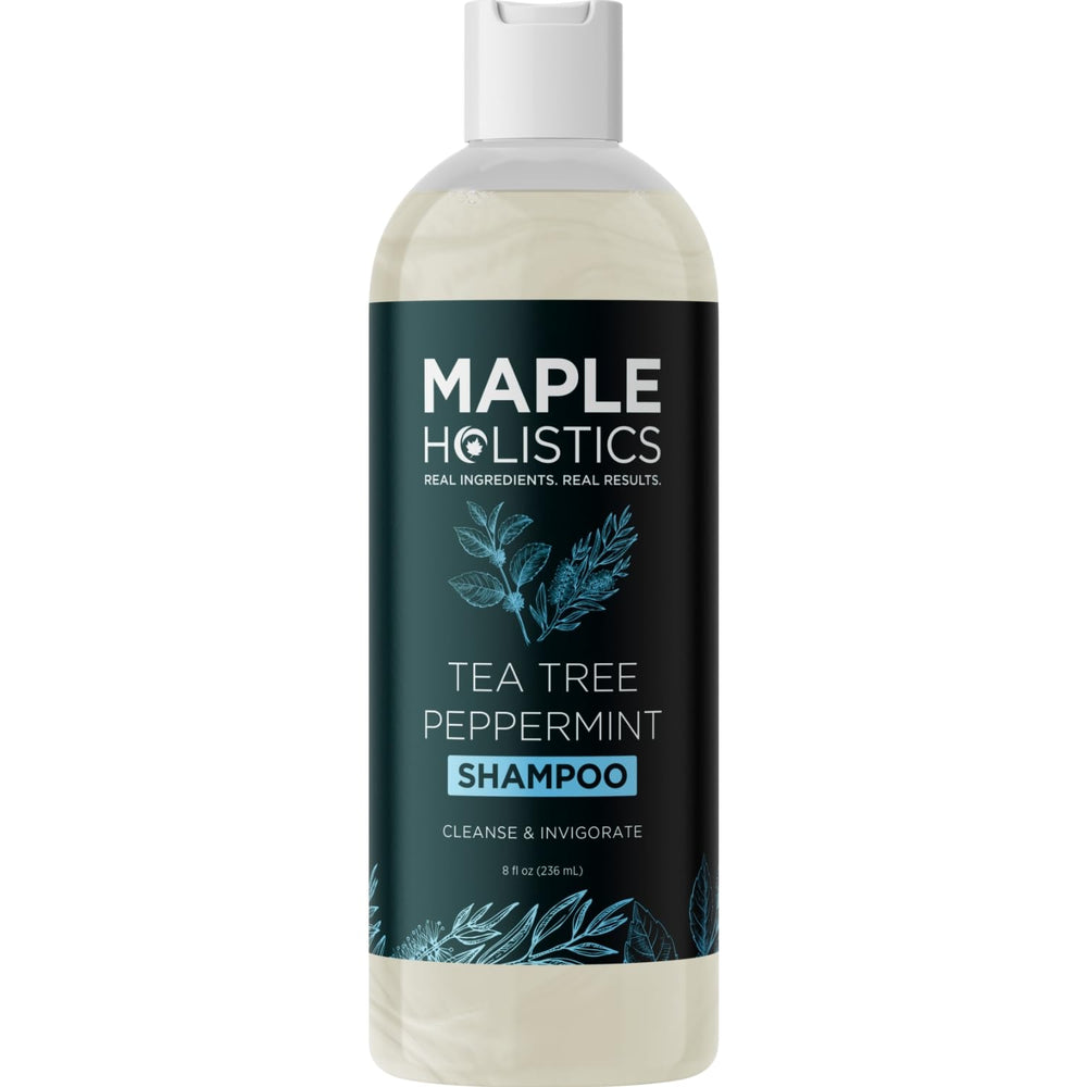 Maple Holistics foaming action close-up showing rich lather for all hair types