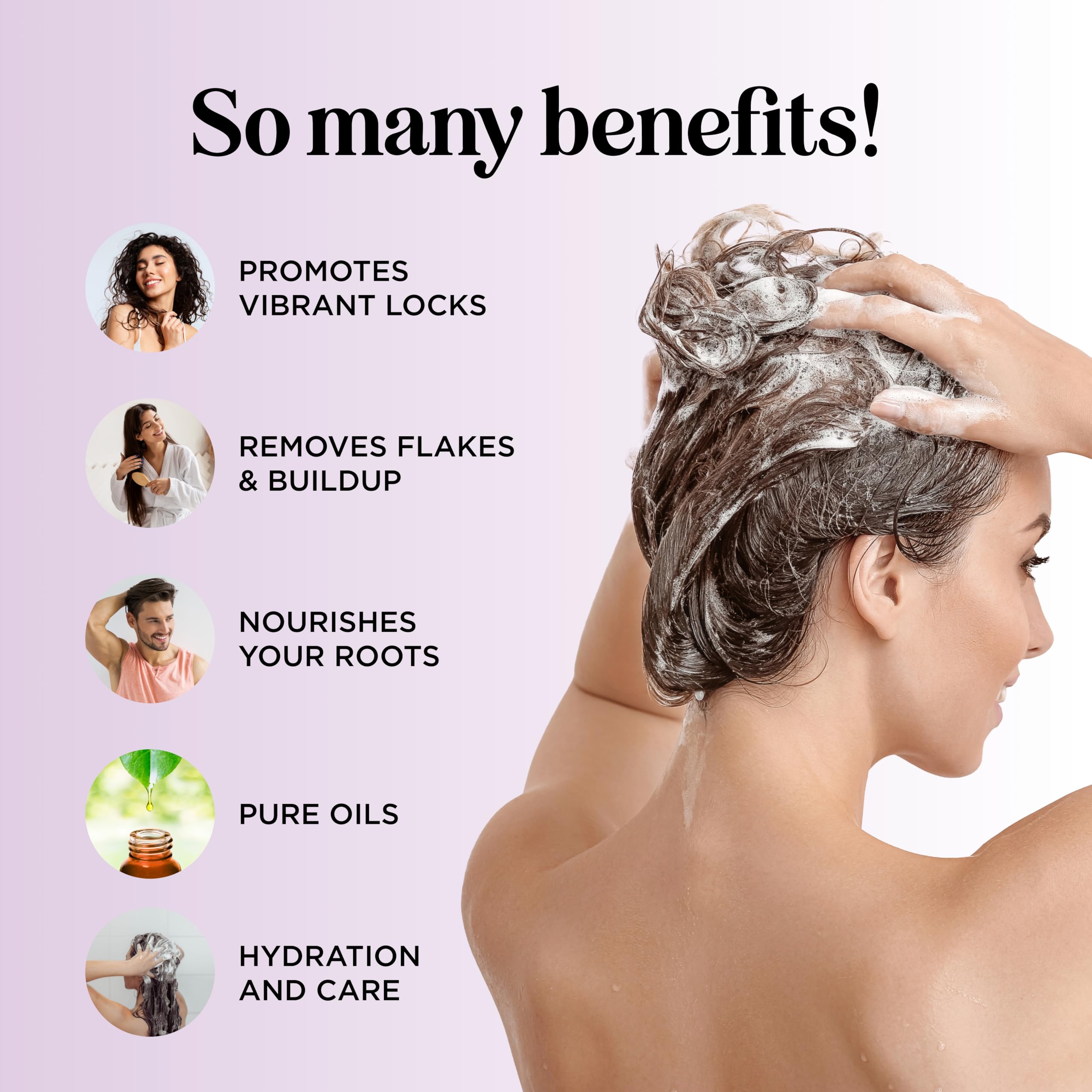 Maple Holistics Sage Rosemary Shampoo helps regulate oil for greasy hair.