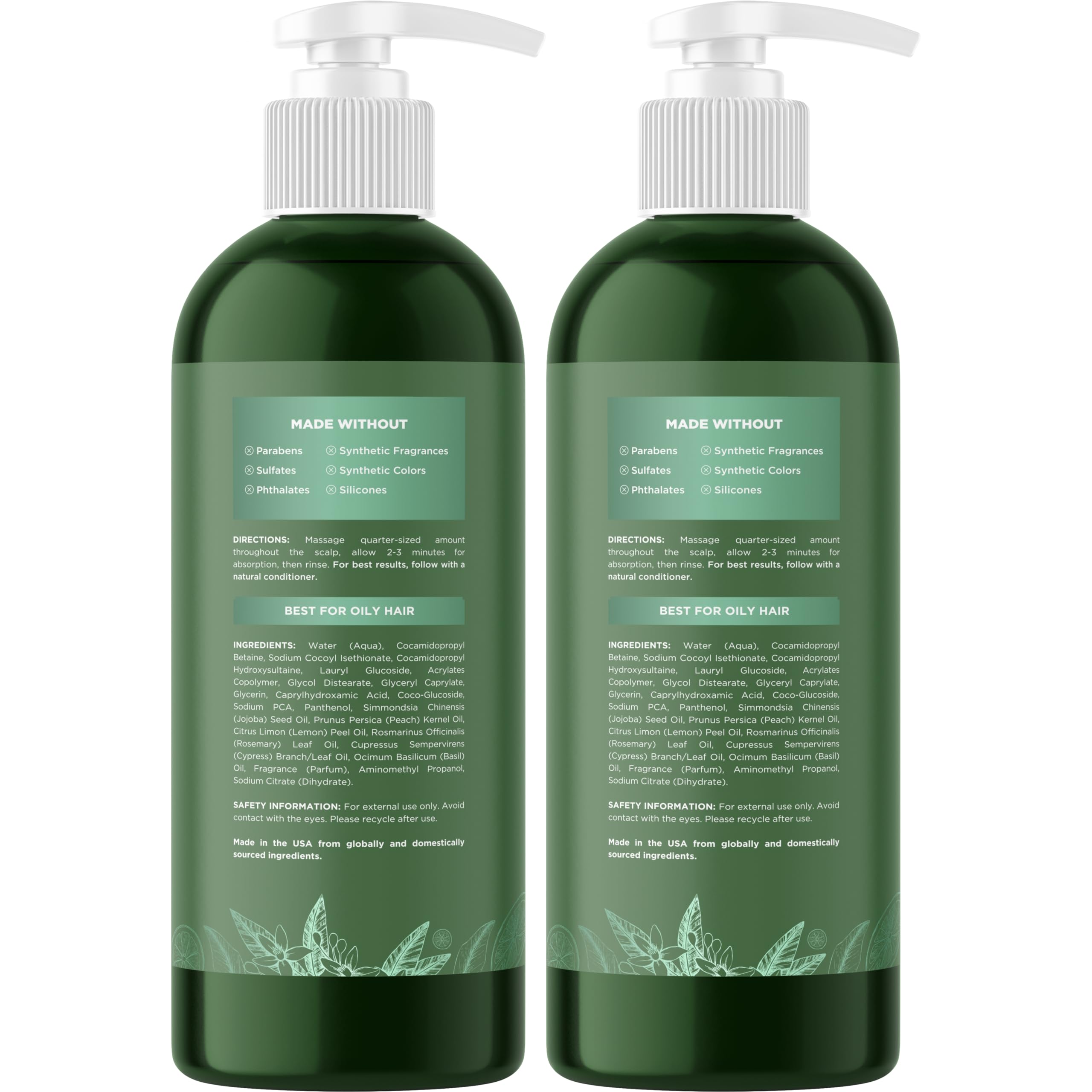Maple Holistics shampoo application on scalp illustrates easy distribution for degreasing cleanse