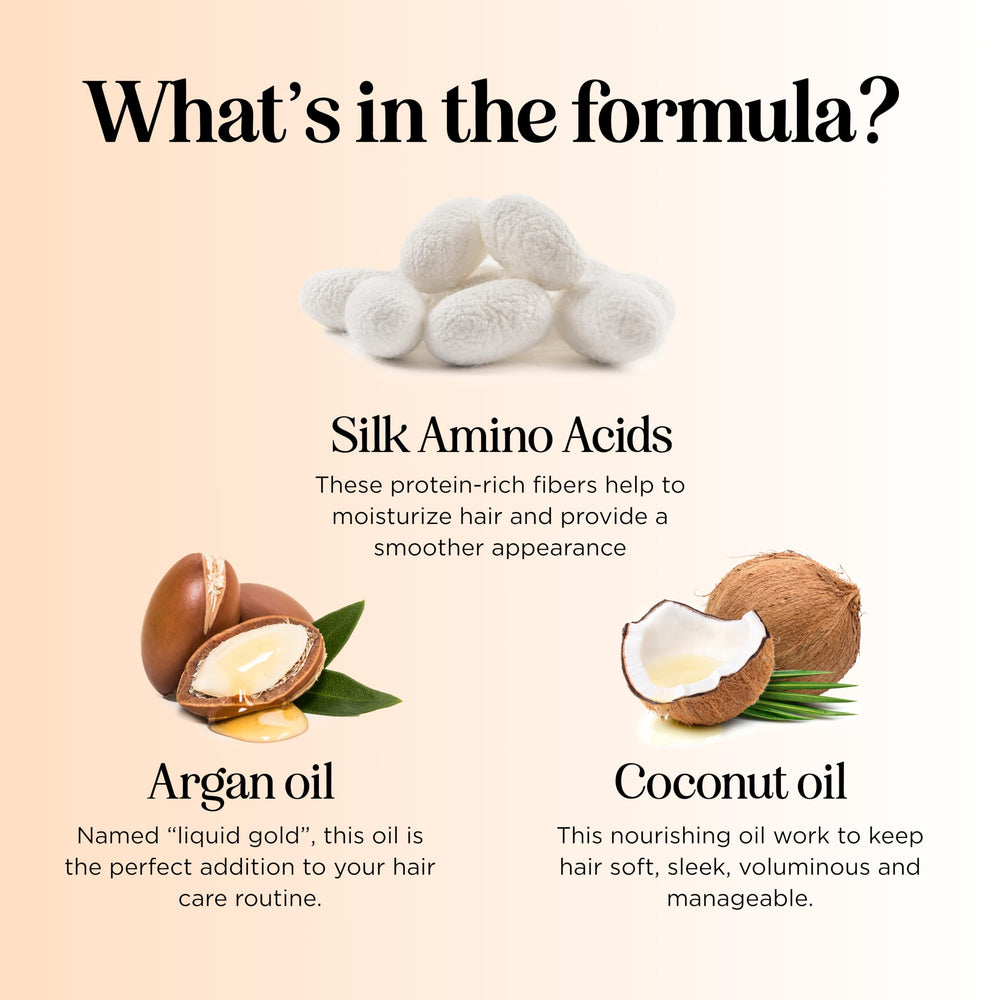 Maple Holistics Silk Protein Conditioner natural oils for nourished, smooth hair