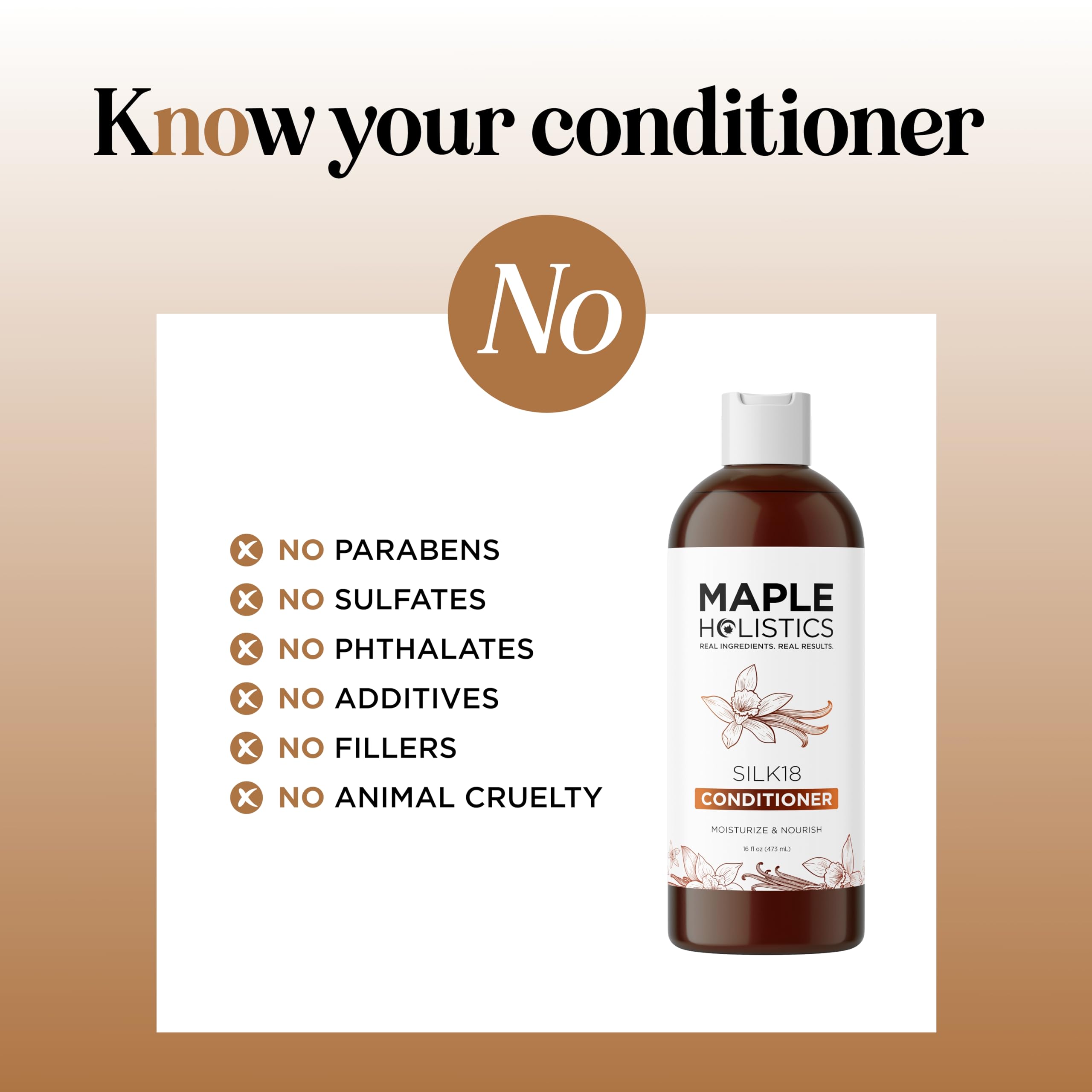 Maple Holistics Silk18 curly-definition graphic showing defined, bouncy curls.