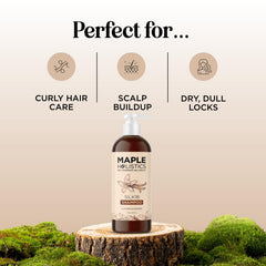 Maple Holistics Silk18 Shampoo anti-frizz focus for smoother styling