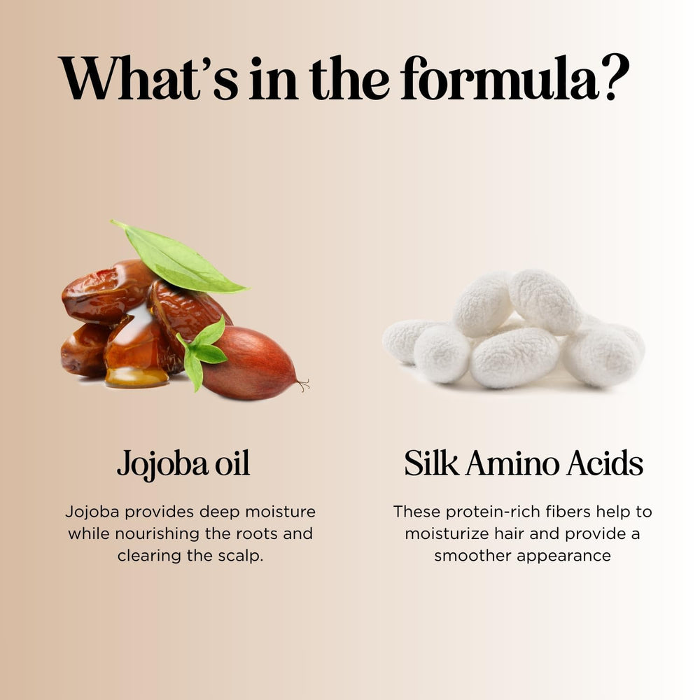 Maple Holistics Silk18 Shampoo plant-proteins focus nourishing from root to tip