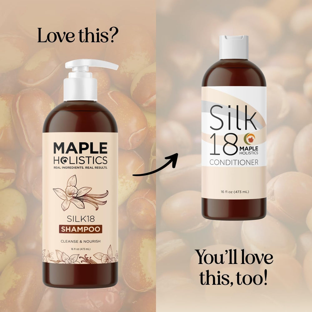 Maple Holistics Silk18 Shampoo silk-amino-acids focus for resilient hair
