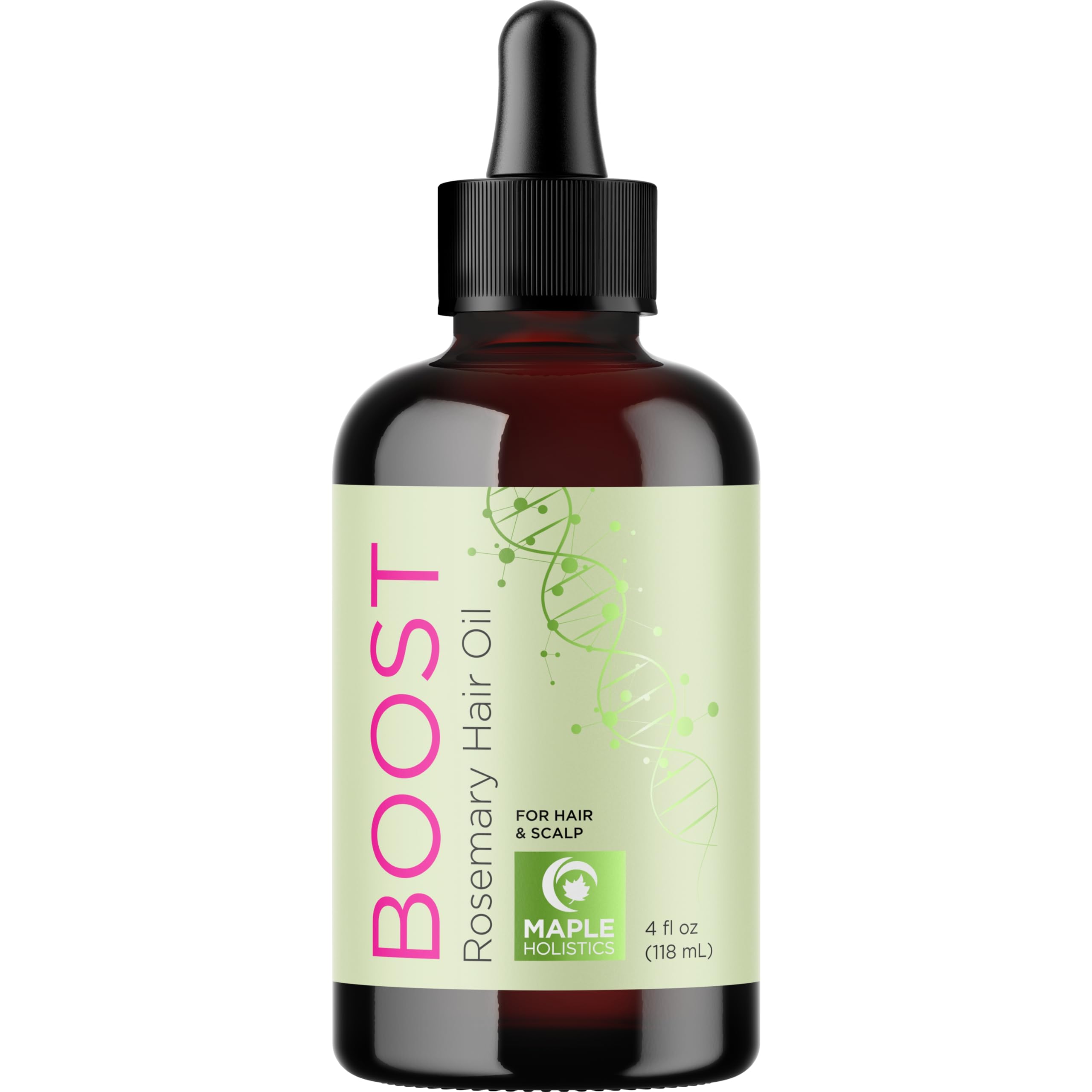 Maple Holistics sulfate-free cruelty-free vegan label signals clean ingredients.