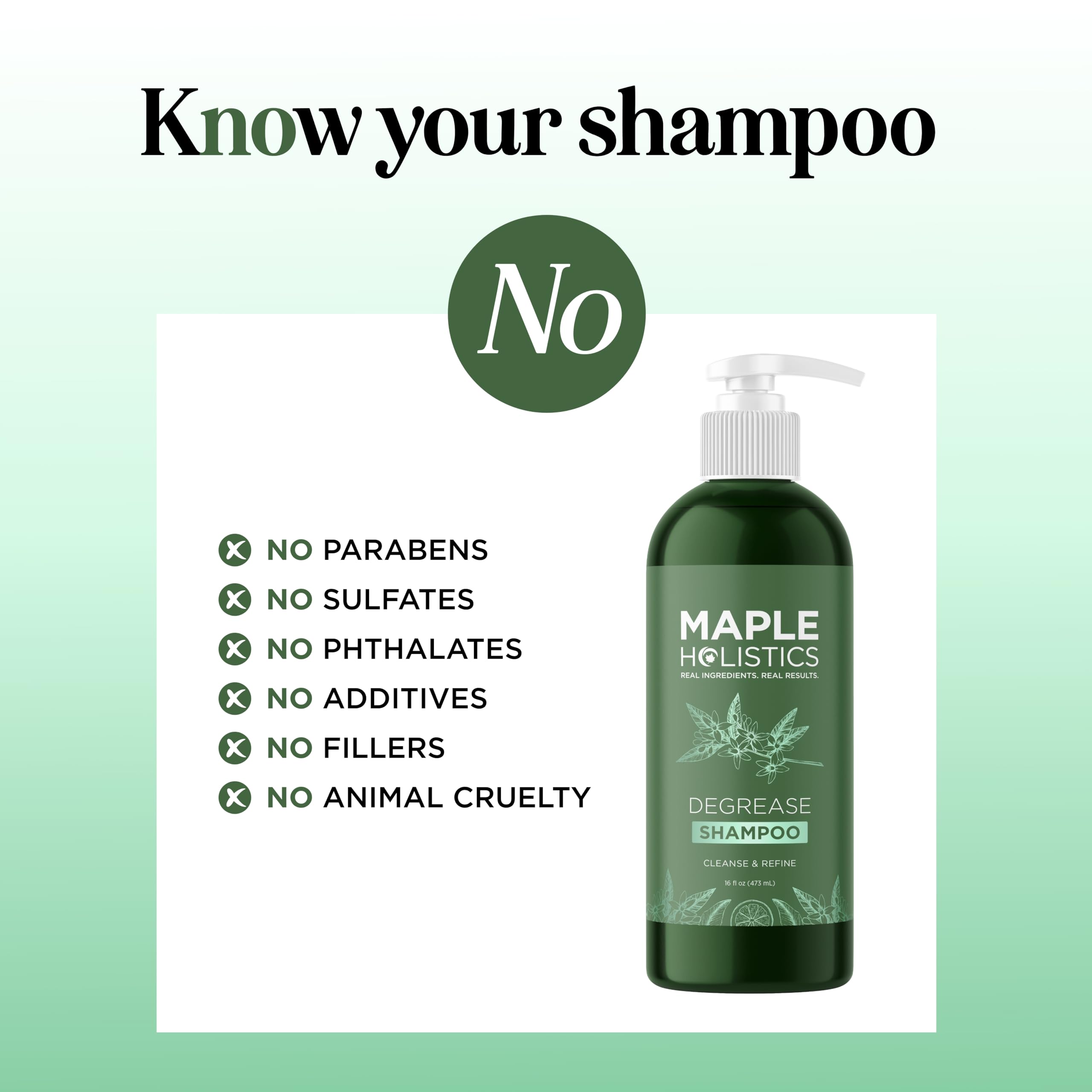 Maple Holistics vegan cruelty-free label with clean, ethical credentials.