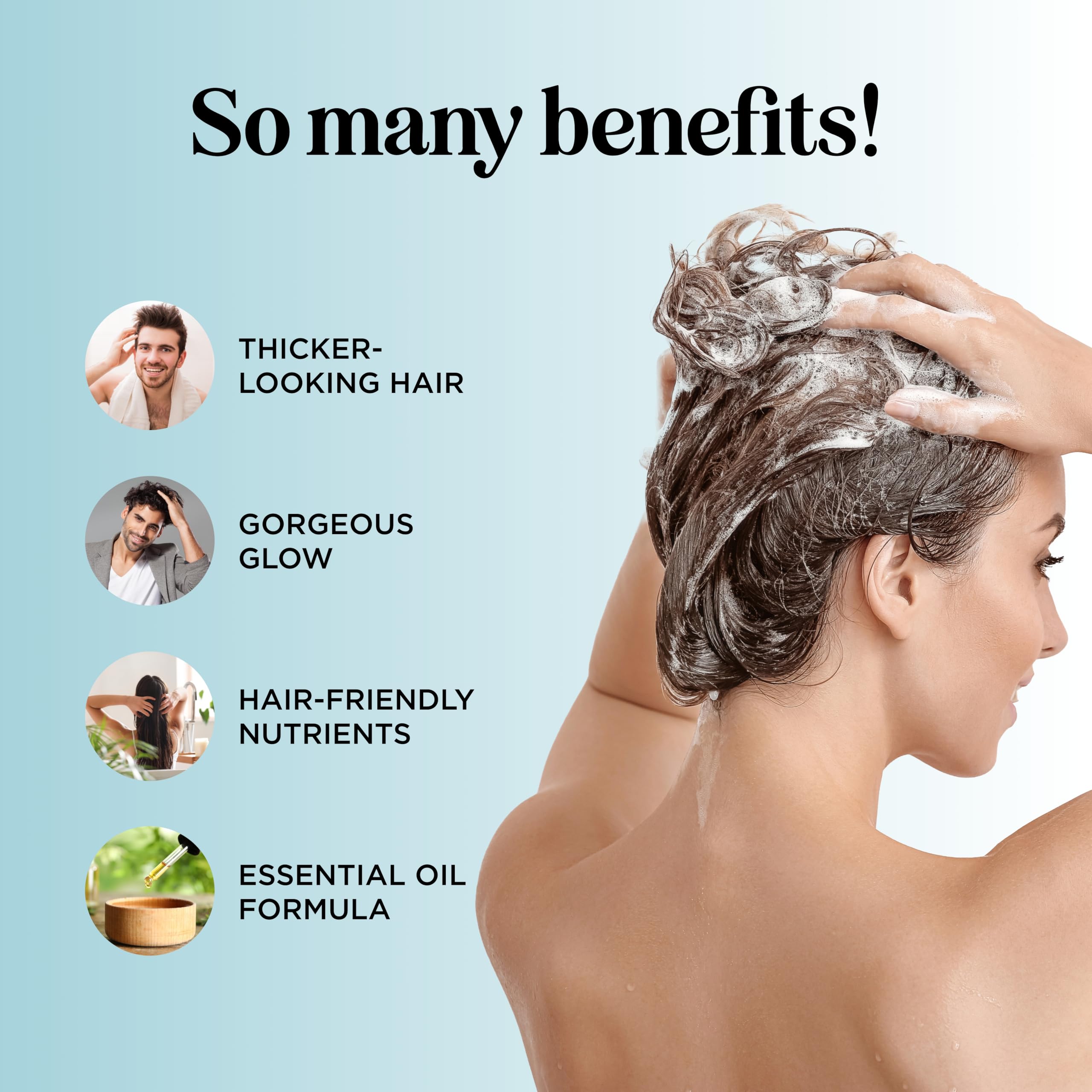 Maple Holistics label highlights vegan and sulfate-free formula.