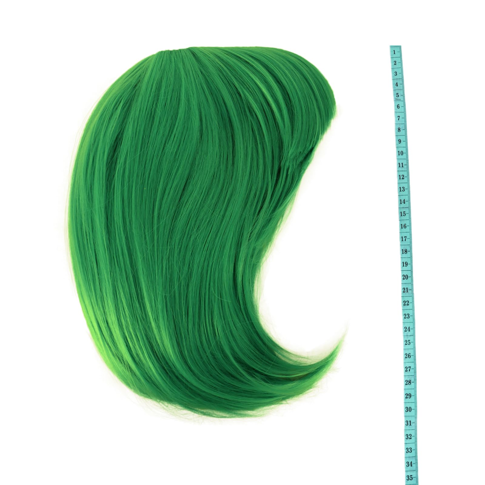 MapofBeauty bob wig green packaging shows easy unboxing and storage-ready setup