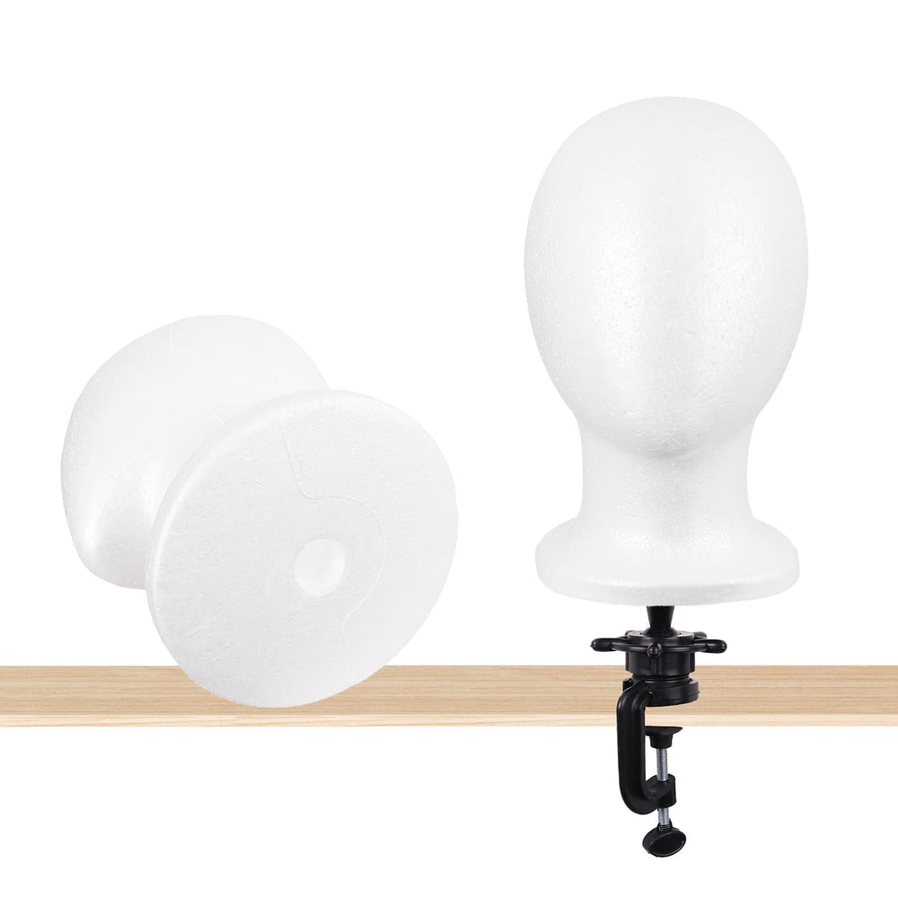 MapofBeauty mannequin head with stand-fit demo demonstrates reliable compatibility with common stands