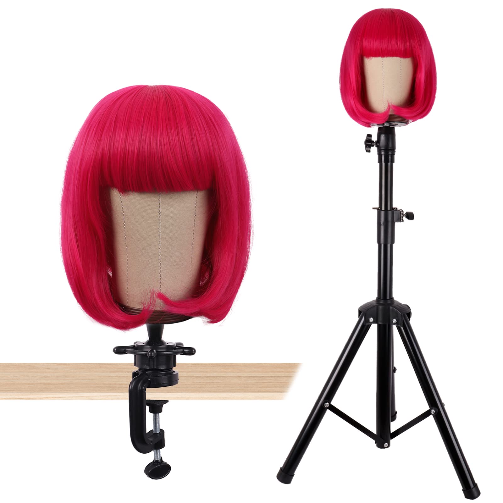 MapofBeauty wig head thread for finishing and subtle adjustments