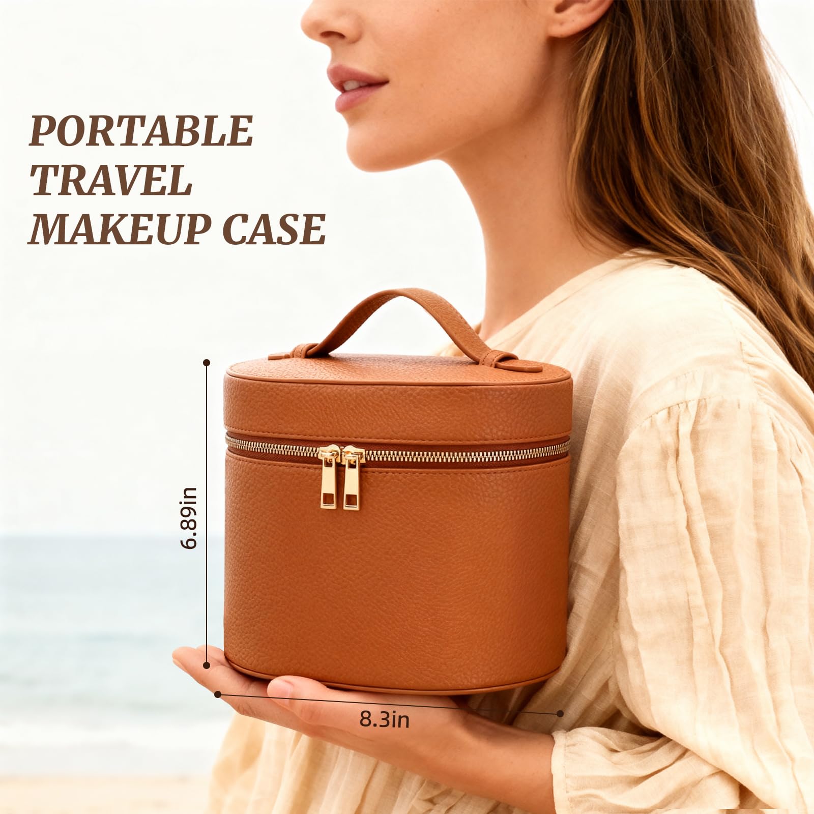 MaqSacion makeup case versatile travel organizer for makeup and toiletries