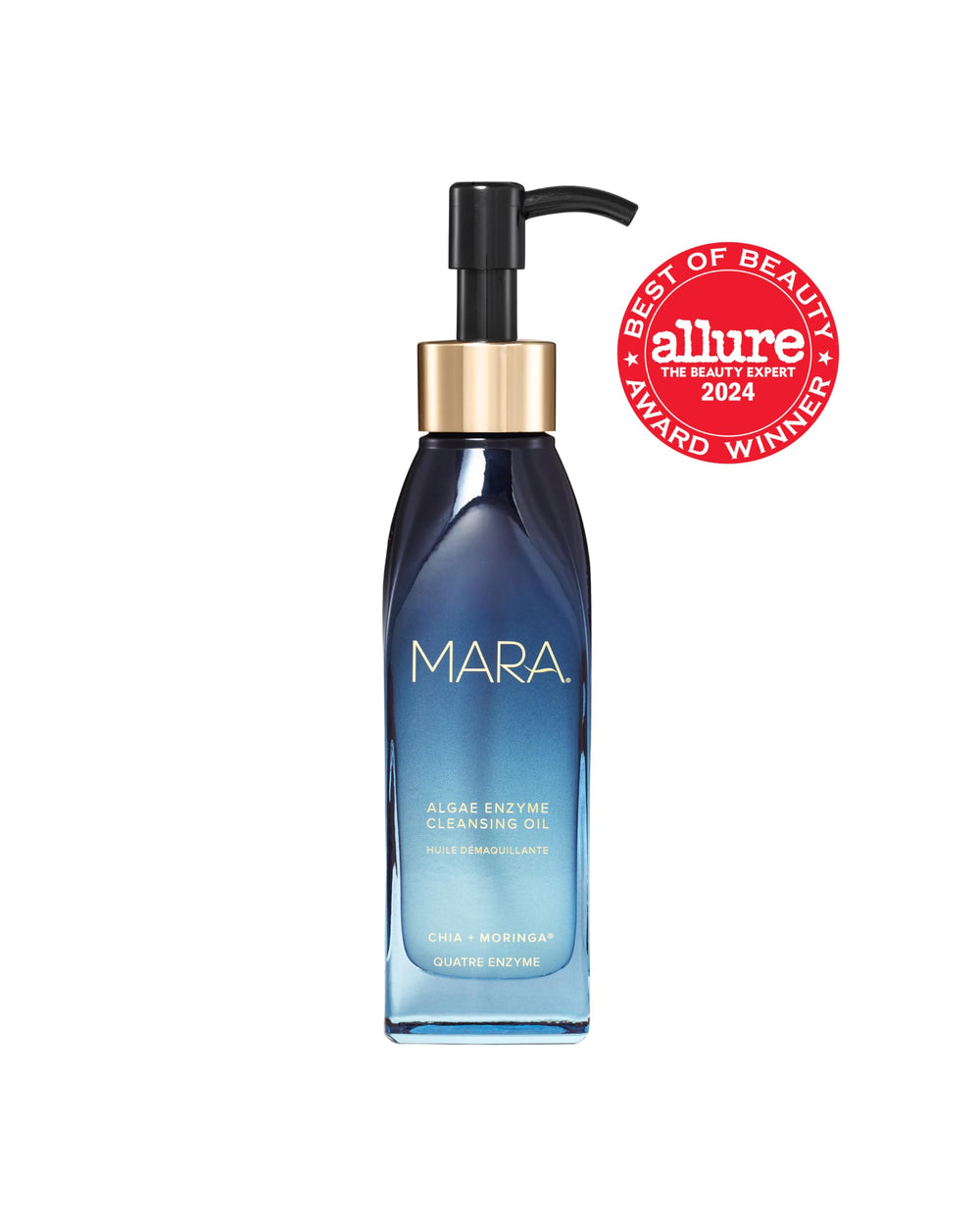 MARA Dermatologist-tested seal on packaging signals trusted skincare support.