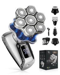 Maraiss head shaver magnetic-attachment demonstrates quick, tool-free head swaps for easy upkeep.