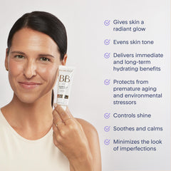 Marcelle BB Cream illuminates skin with a lightweight, hydrating finish.