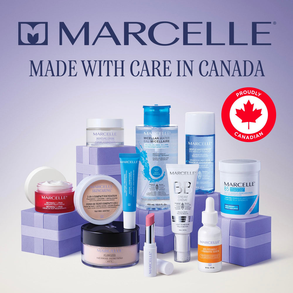 Marcelle 85 discos, empaque práctico para desmaquillado rápido.