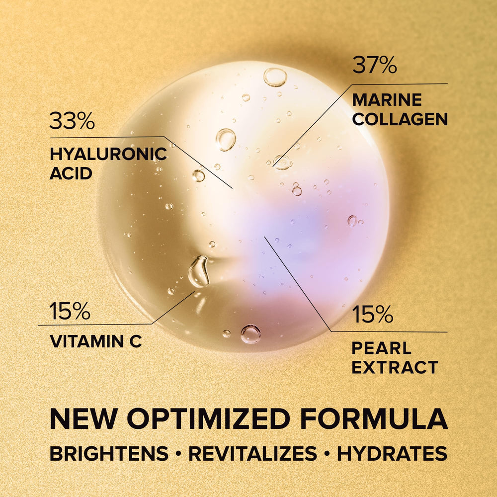MAREE 24k gold glow under-eye gels application showing easy at-home use.
